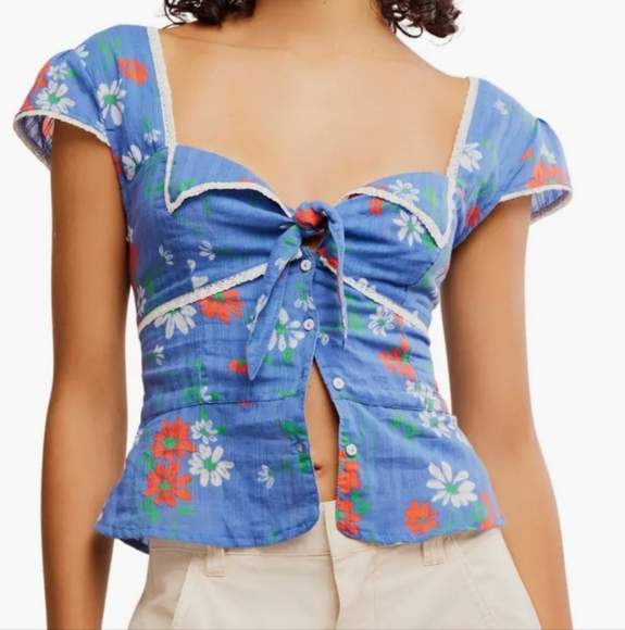 Free People Tops - NWT Free People Call Me Baby Shirt